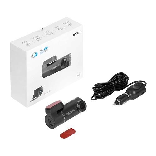 Видеорегистратор iBOX Epic WiFi Dual + Камера заднего вида iBOX RC FHD11